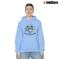 Women’s 1928 1988 Mickey Mouse 60th Birthday Disney Cozy Hoodie in light blue | Warm, Structured, Stylish