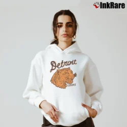 Women’s 1935 Detroit Tigers Retro Cozy Hoodie in white | Warm, Structured, Stylish