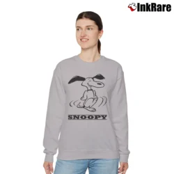 Women’s 1960s Snoopy Spruce Red Sweatshirt Relaxed Sweatshirt in sport grey | Soft, Laid-Back Vibe