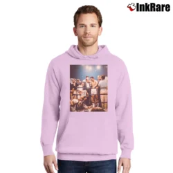 Men’s 1965 Ali vs Liston II Fight Pullover Hoodie in light pink | Cozy, Durable, Modern Fit