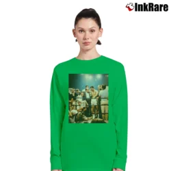 Women’s 1965 Ali vs Liston II Fight Long-Sleeve Top in irish green | Sleek, Versatile, All-Season