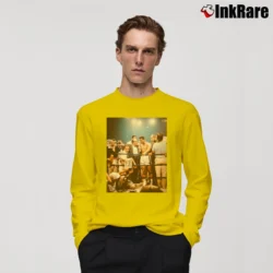 Men’s 1965 Ali vs Liston II Fight Long-Sleeve Shirt in yellow | Sleek, Lightweight, Year-Round Wear