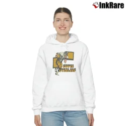Women’s 1970s Steelers Pittsburgh Nfl Retro Cozy Hoodie in white | Warm, Structured, Stylish