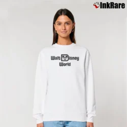 Women’s 1970s Walt Disney World Logo Classic Relaxed Sweatshirt in white | Soft, Laid-Back Vibe