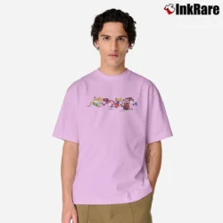 Men’s 1971 Rat Race Cropped Classic T-Shirt in light pink | Soft, Breathable Everyday Wear