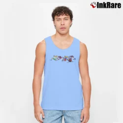 Men’s 1971 Rat Race Cropped Tank Top in light blue | Breathable, Active-Friendly Design