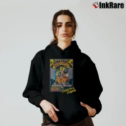 Women’s 1974 Cheech And Chong Alice Bowie Bang Tour Cozy Hoodie in black | Warm, Structured, Stylish