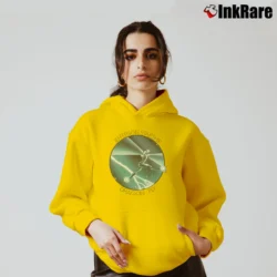 Women’s 1974 Jefferson Starship Dragon Fly Rock Band Cozy Hoodie in yellow | Warm, Structured, Stylish