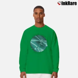 Men’s 1974 Jefferson Starship Dragon Fly Rock Band Long-Sleeve Shirt in irish green | Sleek, Lightweight, Year-Round Wear