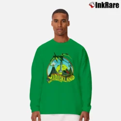 Men’s 1975 Grateful Dead Winterland Concert Vintage Rock Classic Long-Sleeve Shirt in irish green | Sleek, Lightweight, Year-Round Wear