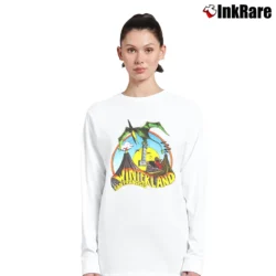 Women’s 1975 Grateful Dead Winterland Concert Vintage Rock Classic Long-Sleeve Top in white | Sleek, Versatile, All-Season