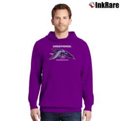 Men’s 1975 Rolling Stones Tour Band Rock 70s 1970s Pullover Hoodie in purple | Cozy, Durable, Modern Fit