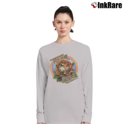 Women’s 1977 Robert Hunter Tiger Rose Album Long-Sleeve Top in sport grey | Sleek, Versatile, All-Season