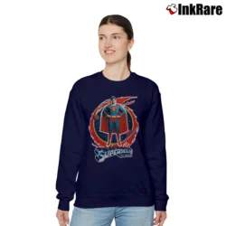 Women’s 1978 Christopher Reeve Superman Vintage Movie Relaxed Sweatshirt in navy | Soft, Laid-Back Vibe