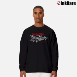 Men’s 1978 Corvette Pace Car Long-Sleeve Shirt in black | Sleek, Lightweight, Year-Round Wear