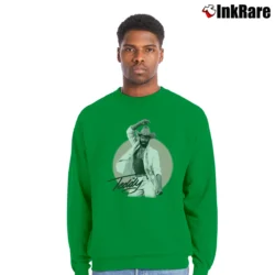 Men’s 1979 Teddy Pendergrass Promo Tour Crewneck Sweatshirt in irish green | Cozy Fabric, Clean Style