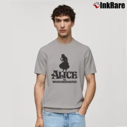 Men’s 1980s Alice In Wonderland Disney Anime Cartoon Classic Classic T-Shirt in sport grey | Soft, Breathable Everyday Wear