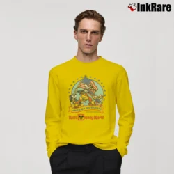 Men’s 1980s America On Parade Walt Disney World Long-Sleeve Shirt in yellow | Sleek, Lightweight, Year-Round Wear