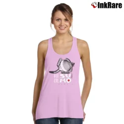 Women’s 1980s B Kliban Cat Hawaii Surf Sumo Art Tank Top in light pink | Lightweight, Movement-Friendly