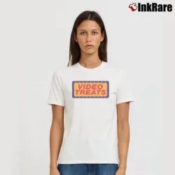 Women’s 1980s Captain Video Movie Rental Store Hyde Park New York Signature T-Shirt in white | Soft, Flattering Fit