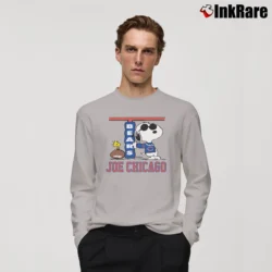 Men’s 1980s Chicago Bears Snoopy Joe Cool Long-Sleeve Shirt in sport grey | Sleek, Lightweight, Year-Round Wear