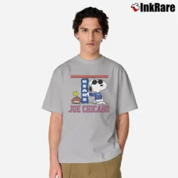 Men’s 1980s Chicago Bears Snoopy Joe Cool Classic T-Shirt in sport grey | Soft, Breathable Everyday Wear