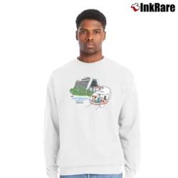 Men’s 1980s Contemporary Resort Mickey Mouse Disney World Classic Crewneck Sweatshirt in white | Cozy Fabric, Clean Style