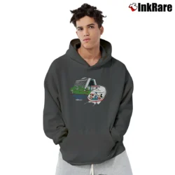 Men’s 1980s Contemporary Resort Mickey Mouse Disney World Pullover Hoodie in charcoal | Cozy, Durable, Modern Fit