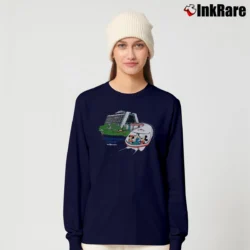 Women’s 1980s Contemporary Resort Mickey Mouse Disney World Long-Sleeve Top in navy | Sleek, Versatile, All-Season