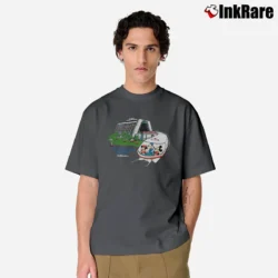 Men’s 1980s Contemporary Resort Mickey Mouse Disney World Classic T-Shirt in charcoal | Soft, Breathable Everyday Wear