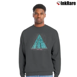 Men’s 1980s Disneyland Star Tours Star Wars Galaxy Ride Crewneck Sweatshirt in charcoal | Cozy Fabric, Clean Style
