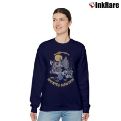 Women’s 1980s Haunted Mansion Walt Disney World Relaxed Sweatshirt in navy | Soft, Laid-Back Vibe
