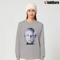 Women’s 1980s Hellraiser Ghost In The Shell Long-Sleeve Top in sport grey | Sleek, Versatile, All-Season