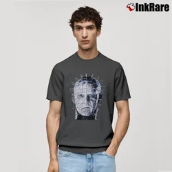 Men’s 1980s Hellraiser Ghost In The Shell Classic T-Shirt in charcoal | Soft, Breathable Everyday Wear