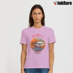 Women’s 1980s Jose Cuervo Tequila Party Signature T-Shirt in light pink | Soft, Flattering Fit