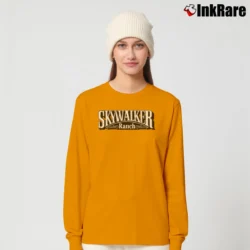 Women’s 1980s Lucasfilm Star Wars Skywalker Ranch Vintage Long-Sleeve Top in orange | Sleek, Versatile, All-Season