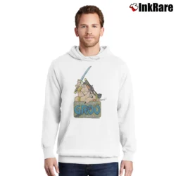 Men’s 1980s Marvel Groo The Wanderer Sergio Aragones Pullover Hoodie in white | Cozy, Durable, Modern Fit