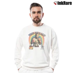 Men’s 1980s Marvin Hagler The Champ Marvelous Boxing Crewneck Sweatshirt in white | Cozy Fabric, Clean Style