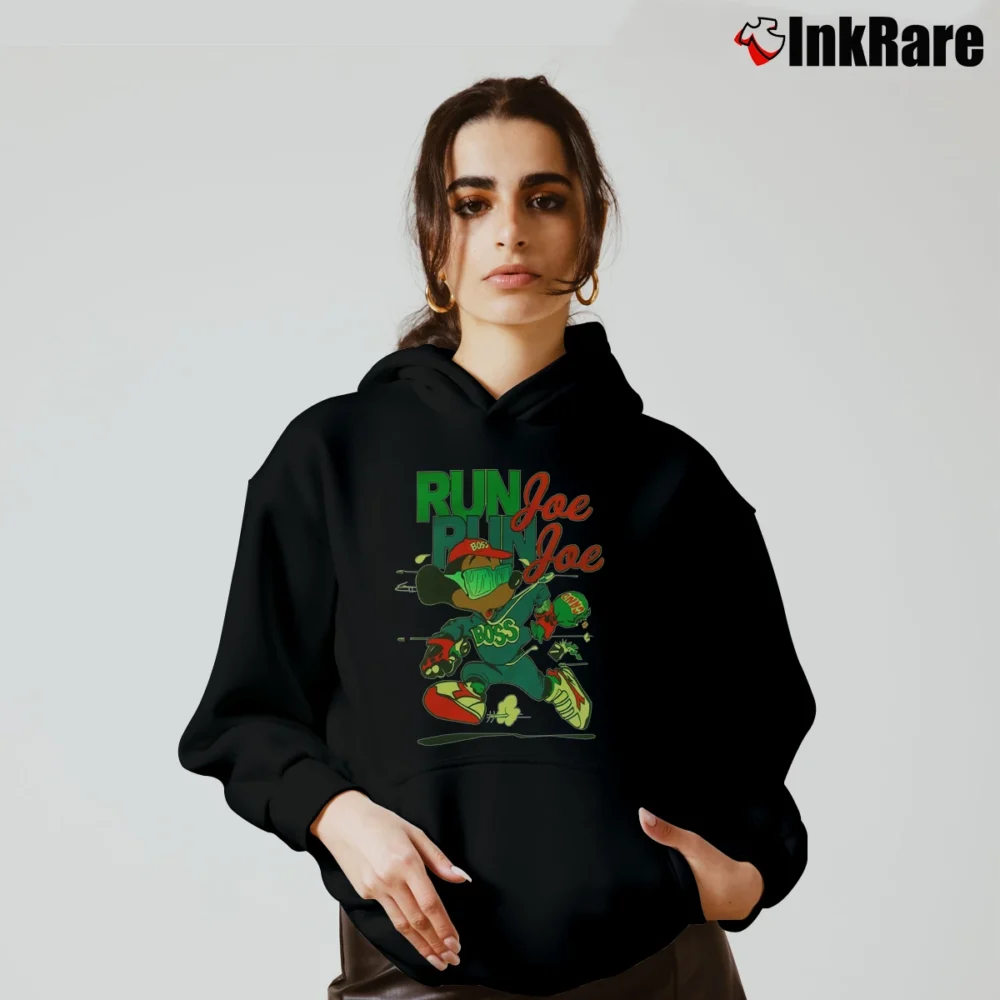 Women’s 1980s Mickey Mouse Run Joe Bootleg Rap Cozy Hoodie in black | Warm, Structured, Stylish
