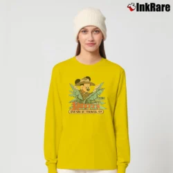 Women’s 1980s Mickey Mouse Safari Disney Long-Sleeve Top in yellow | Sleek, Versatile, All-Season