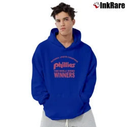 Men’s 1980s Philadelphia Phillies World Series Champions Pullover Hoodie in royal blue | Cozy, Durable, Modern Fit
