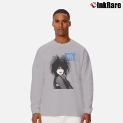 Men’s 1980s Siouxsie Sioux Band Tour Long-Sleeve Shirt in sport grey | Sleek, Lightweight, Year-Round Wear