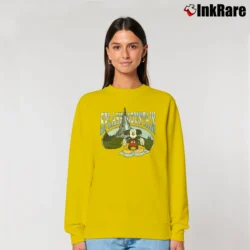 Women’s 1980s Splash Mountain Mickey Mouse Disney Relaxed Sweatshirt in yellow | Soft, Laid-Back Vibe