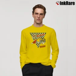 Men’s 1980s Who Framed Roger Rabbit Disney Movie Promo Long-Sleeve Shirt in yellow | Sleek, Lightweight, Year-Round Wear