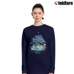 Women’s 1982 Asia Dragon Rock Tour Vintage Long-Sleeve Top in navy | Sleek, Versatile, All-Season
