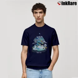 Men’s 1982 Asia Dragon Rock Tour Vintage Classic T-Shirt in navy | Soft, Breathable Everyday Wear