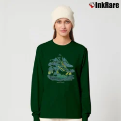Women’s 1982 Asia Tour Concert Long-Sleeve Top in forest green | Sleek, Versatile, All-Season