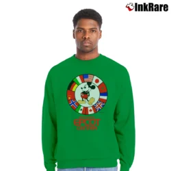 Men’s 1982 Epcot Center Disney Vintage Crewneck Sweatshirt in irish green | Cozy Fabric, Clean Style