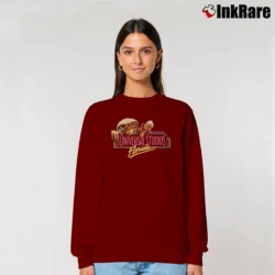 Women’s 1982 Et Universal Studios Florida Relaxed Sweatshirt in maroon | Soft, Laid-Back Vibe