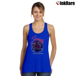 Women’s 1982 Survivor Eye Of The Tiger Tour Tank Top in royal blue | Lightweight, Movement-Friendly